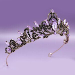 Purple Tiara crown vintage